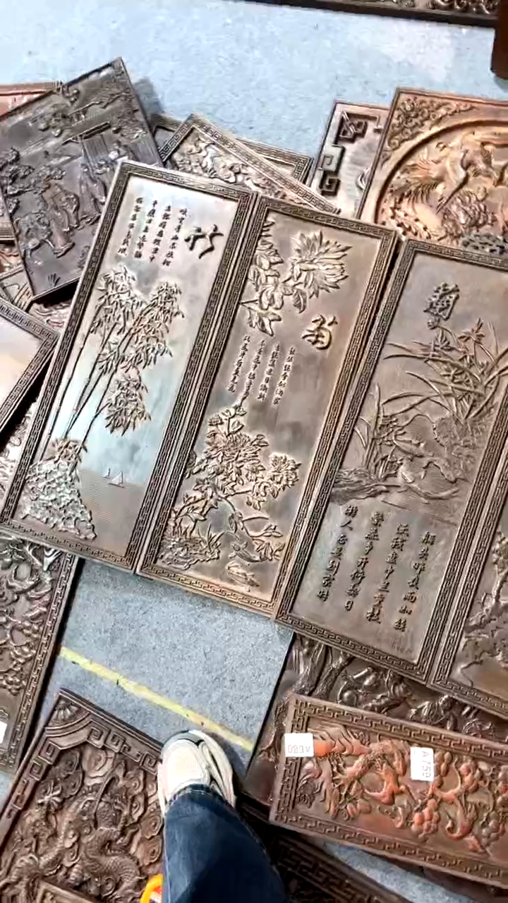 【闪购商品】木A紫檀雕刻一物一拍以直播间为准