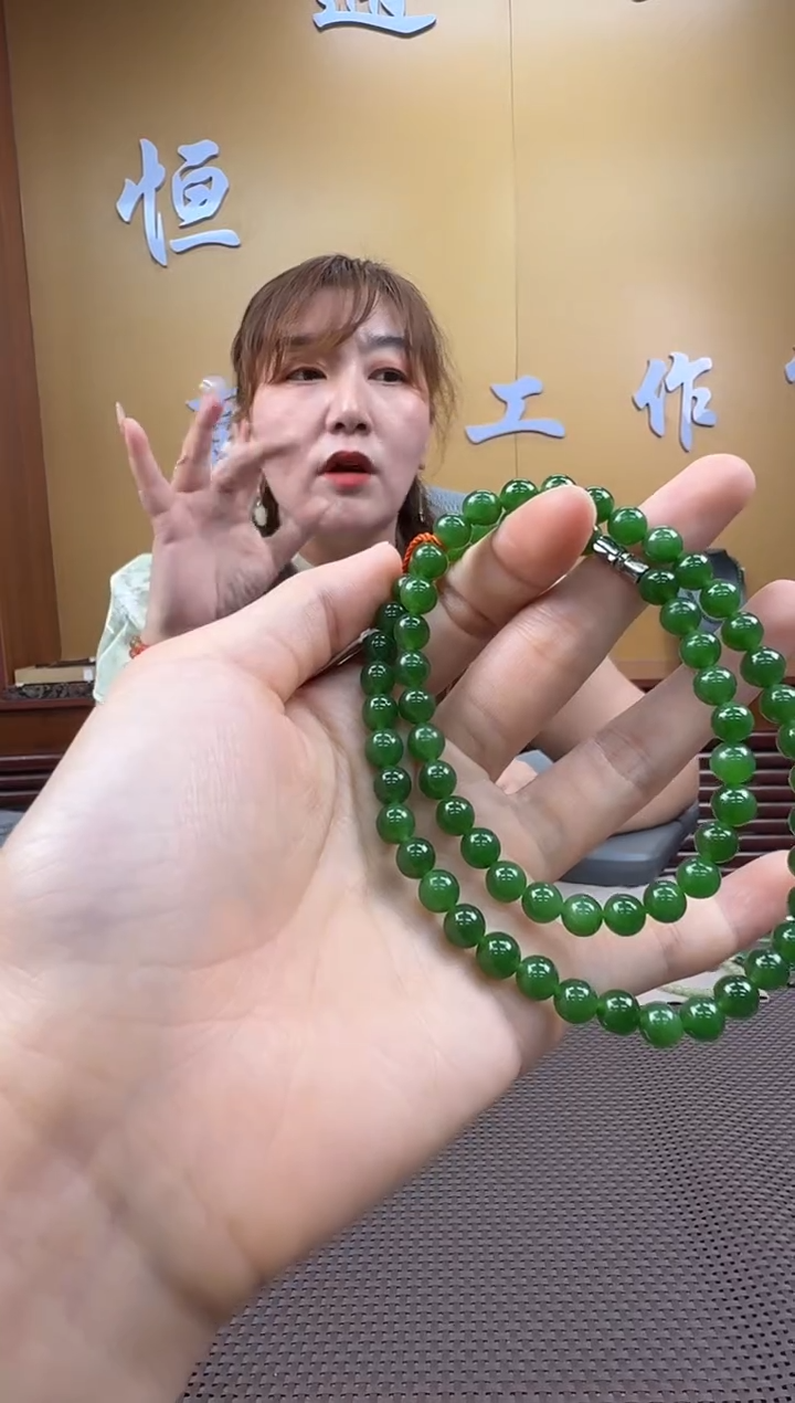 和田玉未镶嵌颈饰项链7