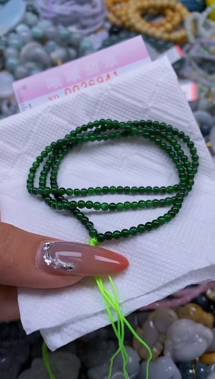 翡翠未镶嵌颈饰闪购0026941