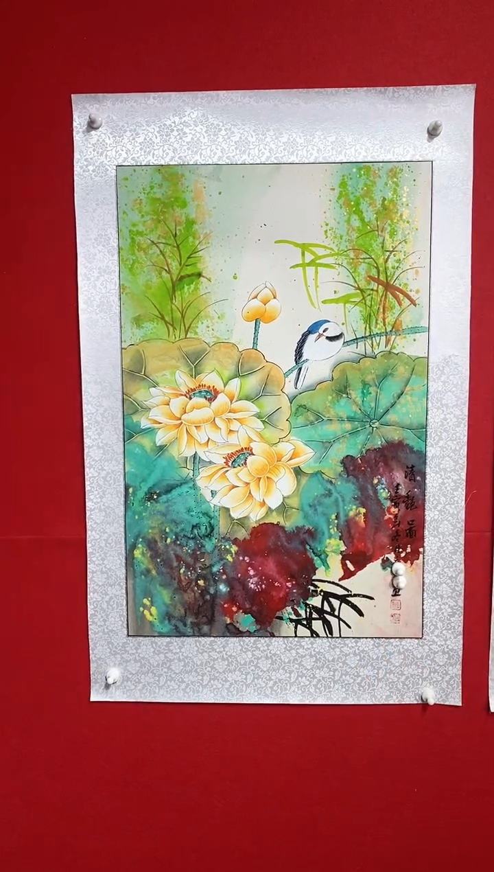 国画LQY洋李庆友老师