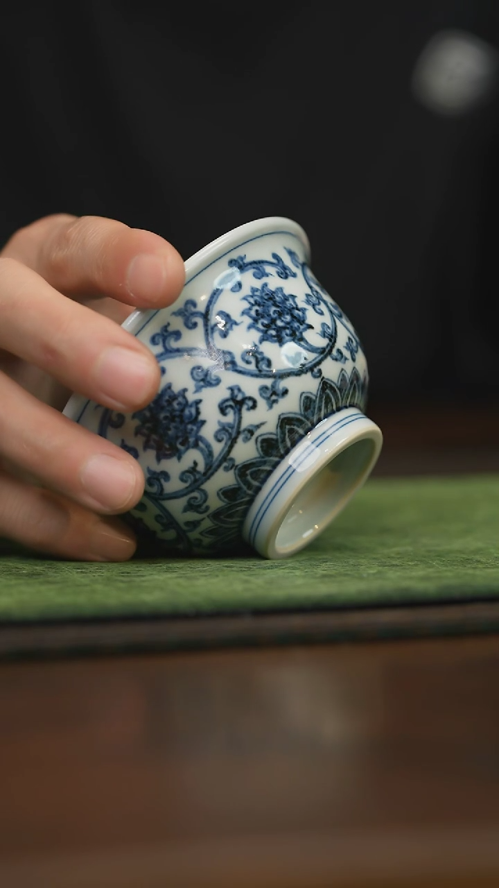 【闪购商品】杯柴窑青花破价福利