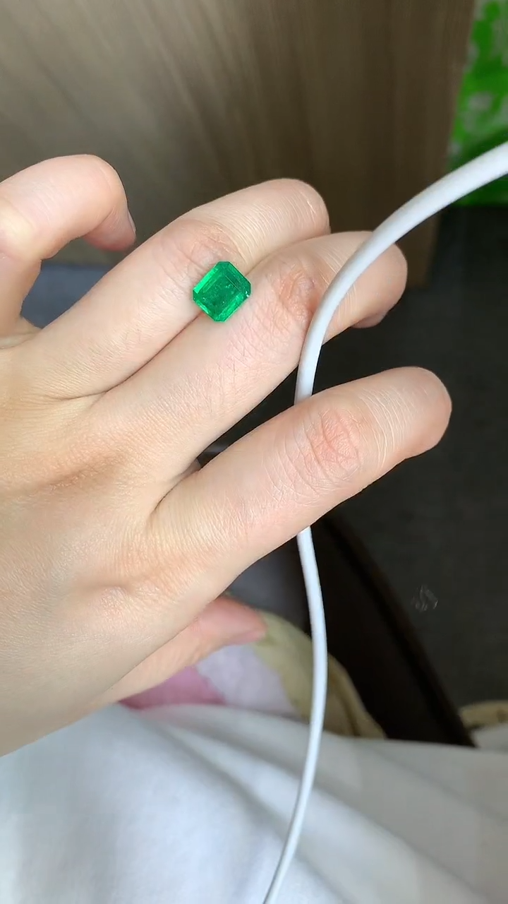 【闪购商品】祖母绿裸石未镶嵌祖母绿裸石1.63ct