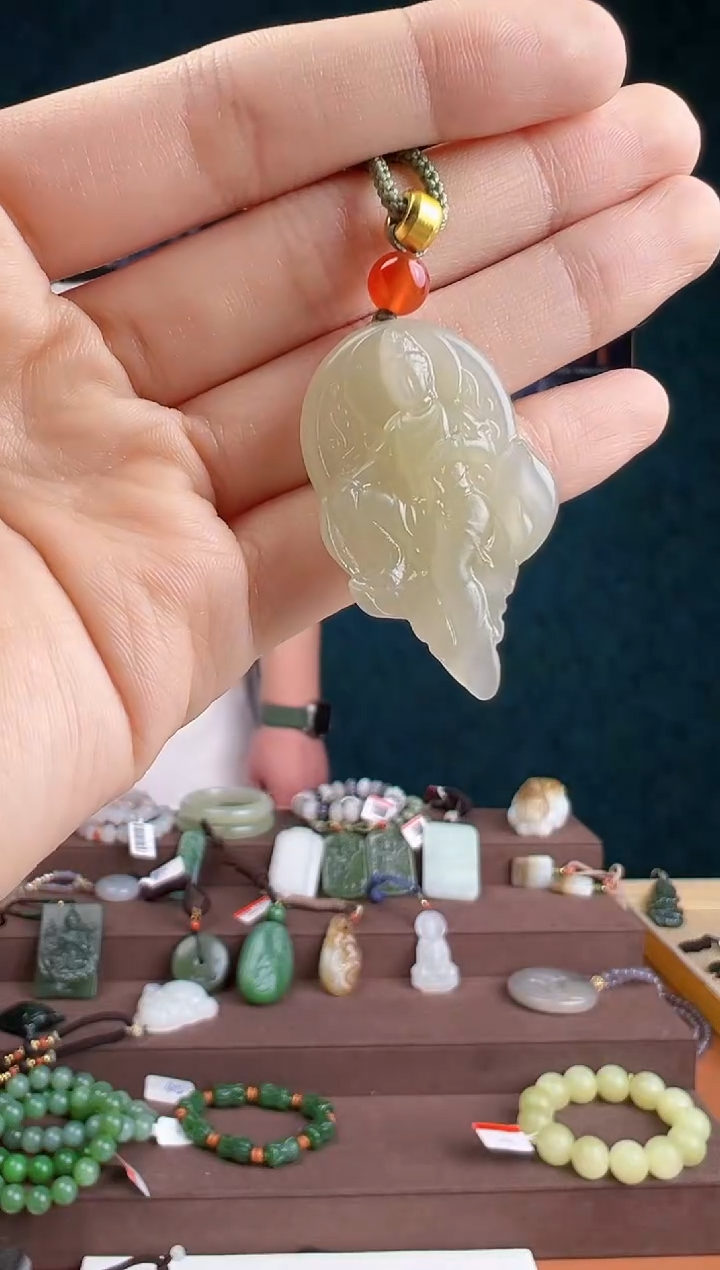 【闪购商品】和田玉颈饰未镶嵌ZZ 拍一发一 多样性发货