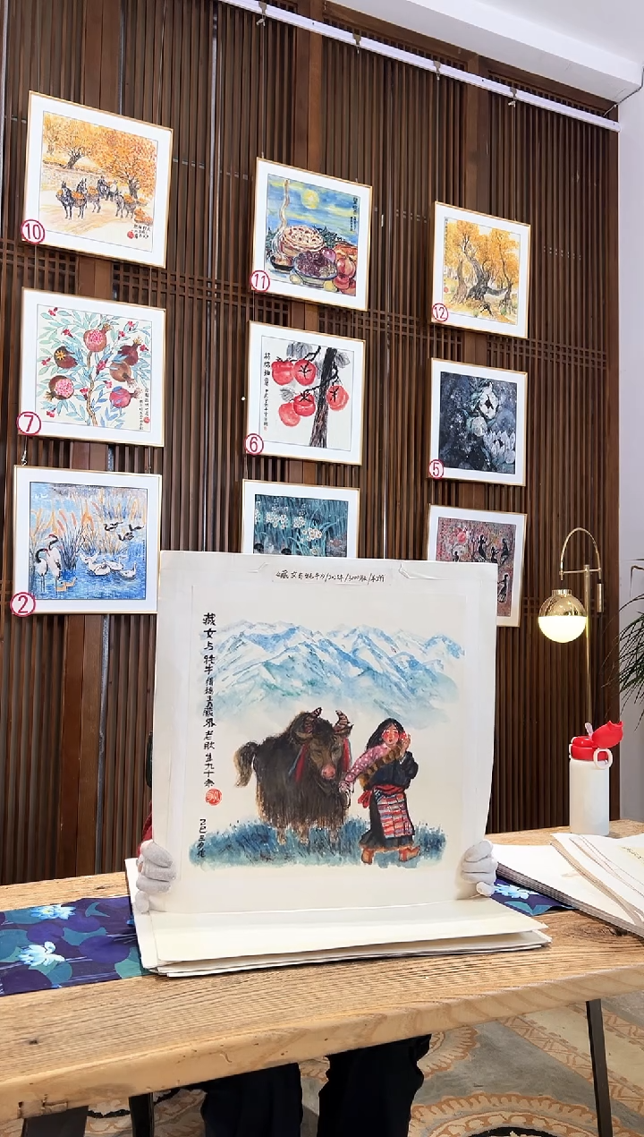 版画版画耿玉琨名章限量版画S