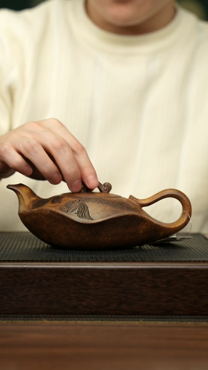 【闪购商品】紫砂茶壶宜兴原矿 手工 紫砂壶容量400CC