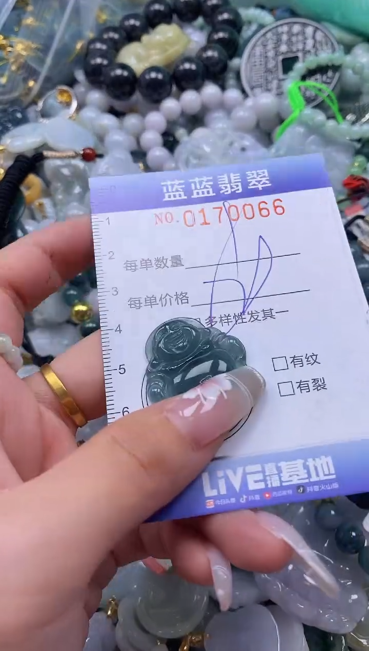 【闪购商品】翡翠颈饰未镶嵌闪购0170066多样性发其一
