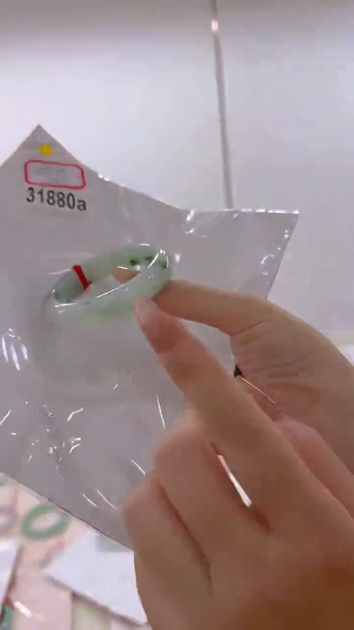 翡翠手镯未镶嵌天然a货缅甸翡翠手镯 54  55