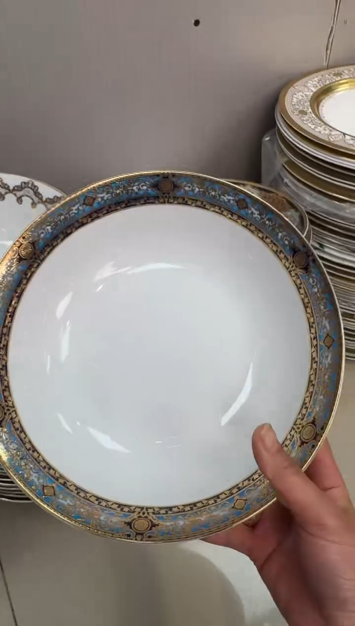 【闪购商品】瓷片9英寸汤碗福利款微瑕