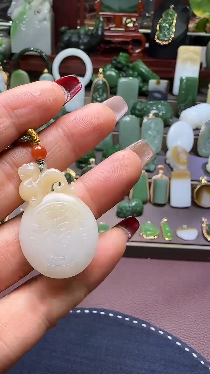 【闪购商品】和田玉【宏钰珠宝0215】9未镶嵌