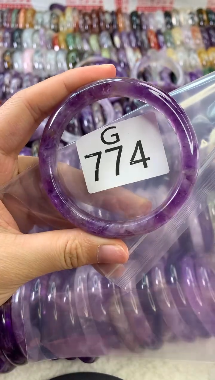 【闪购商品】水晶水晶手镯G未镶嵌774-58