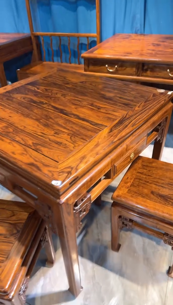 【闪购商品】木方桌螺穗木艺一物一拍00000000