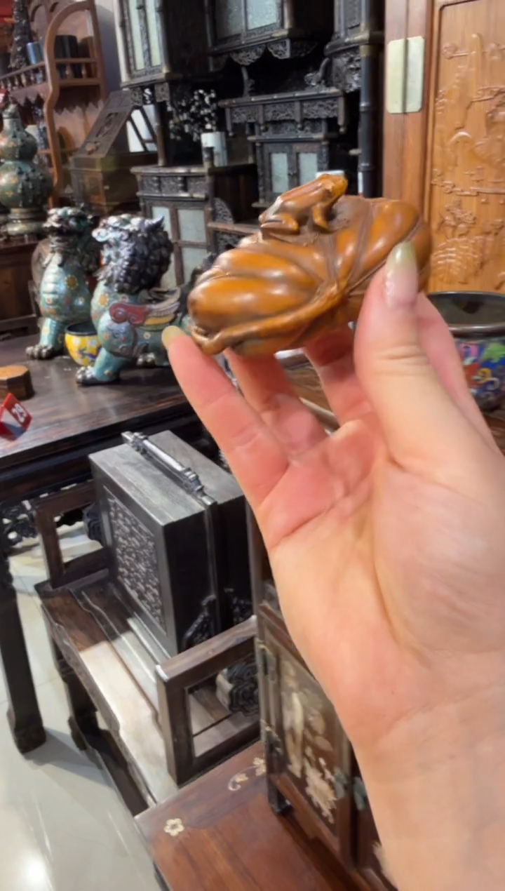 木木头款黄杨木呱呱来财68...8888