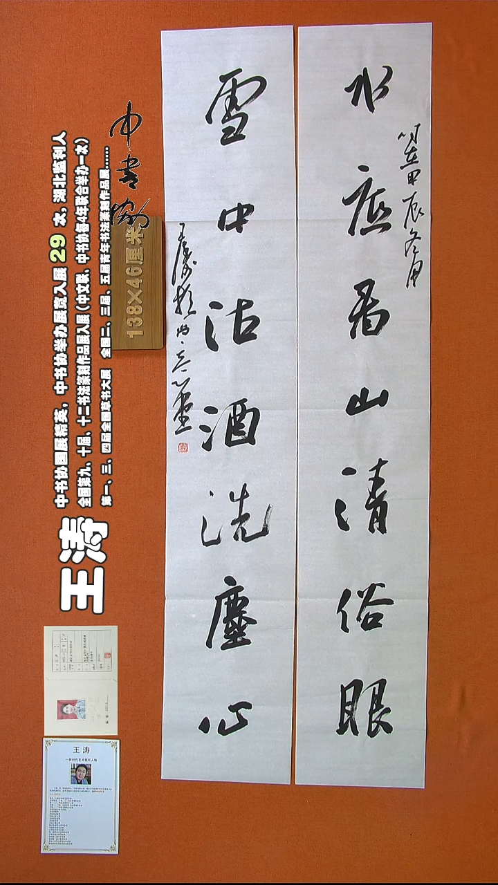 【闪购商品】书法327王涛书法作品