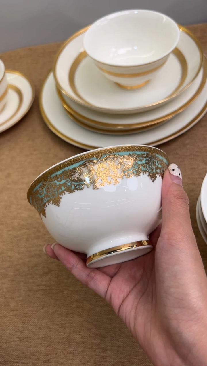 瓷片4.75寸米饭碗4个一单尾单