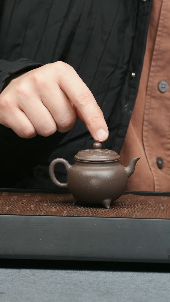 【闪购商品】紫砂茶壶五堂 大彬如意90cc