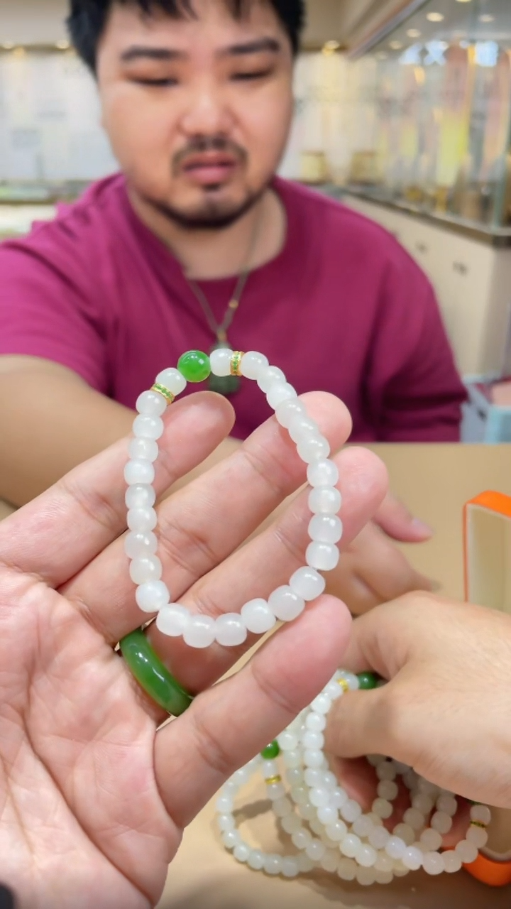 手串未镶嵌和田玉100223-FH28-多样性发其—