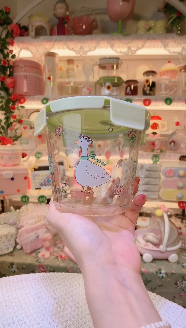 小鸭子便当盒——手工制作品质好！