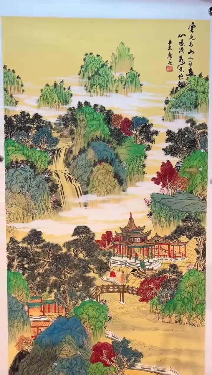 国画国画廖化老师国画作品