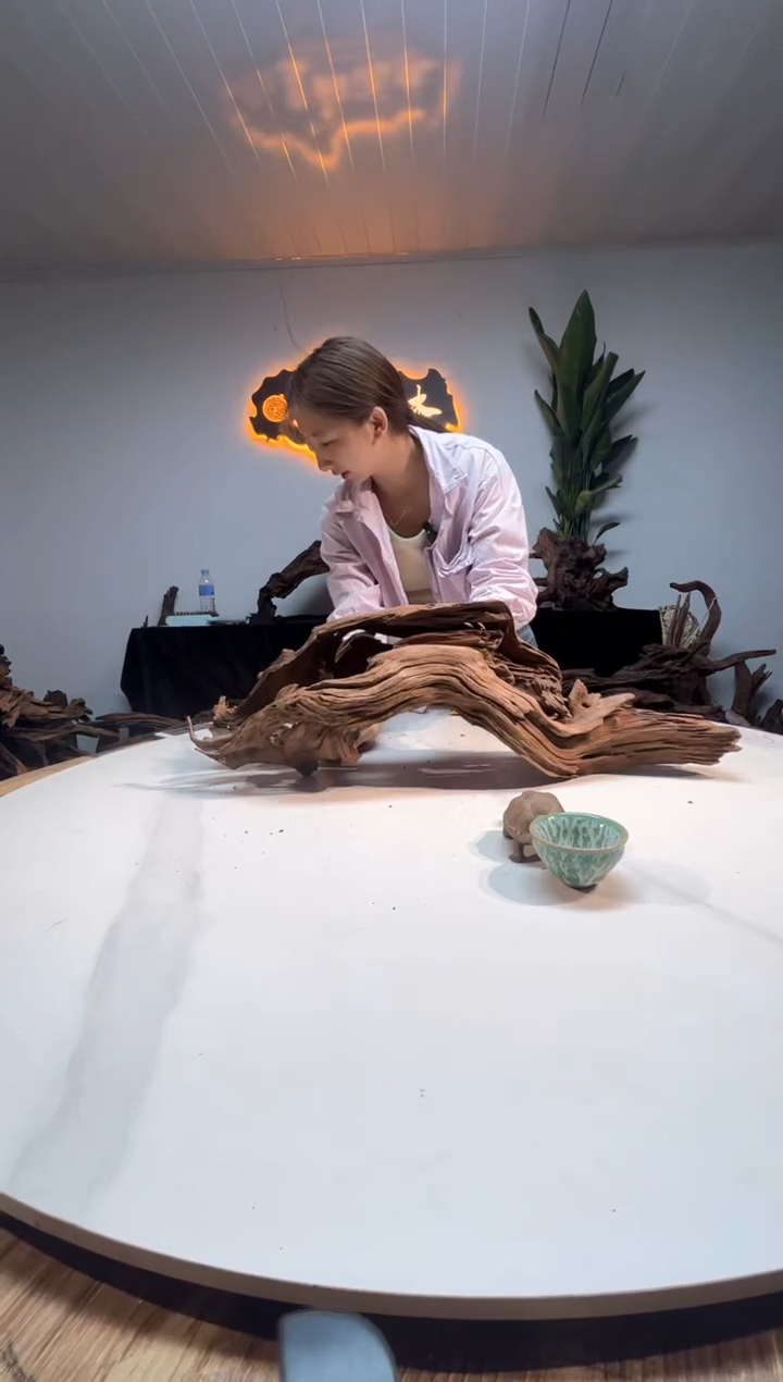 【闪购商品】柚木木雕一物一拍16