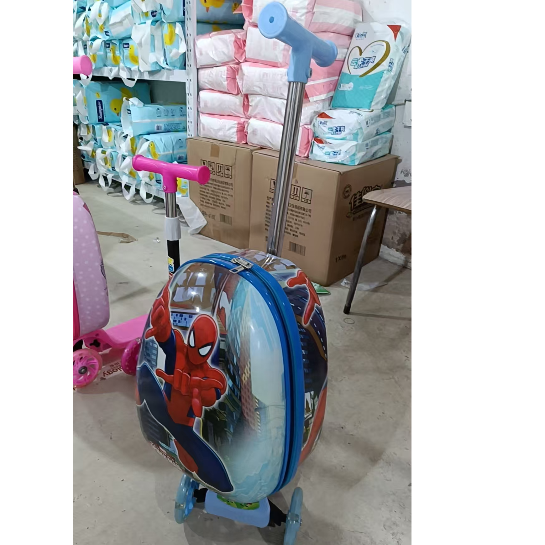 滑板车男宝宝女宝宝滑板车带书包