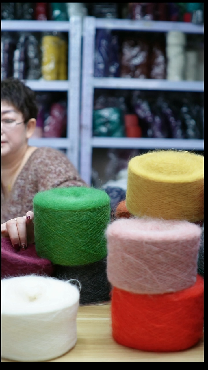 羊绒欢姐编织E418