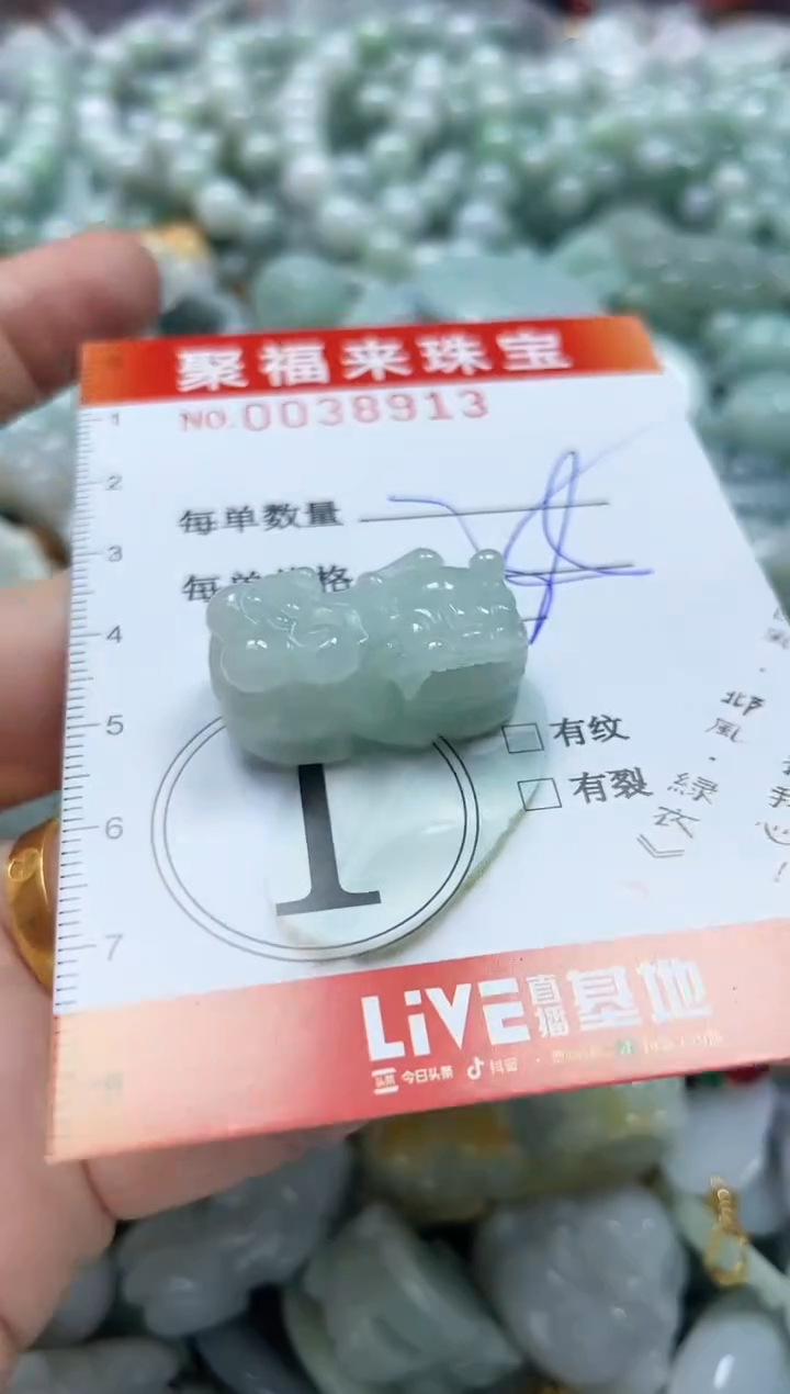 【闪购商品】翡翠颈饰未镶嵌闪购0038913