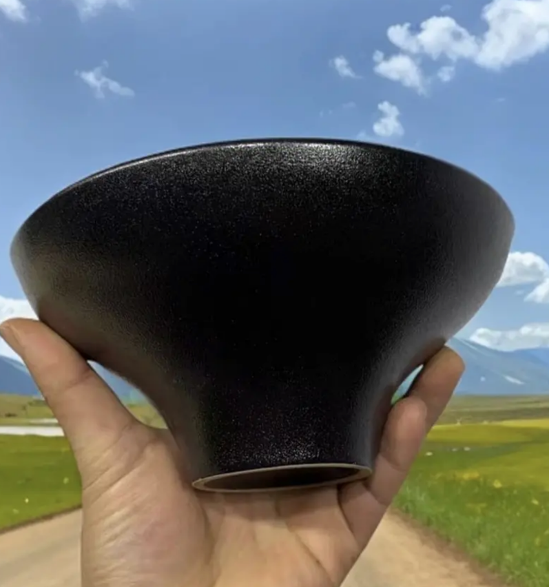 苔藓球水培专用盆复古圆形陶瓷水培盆苔藓球花器