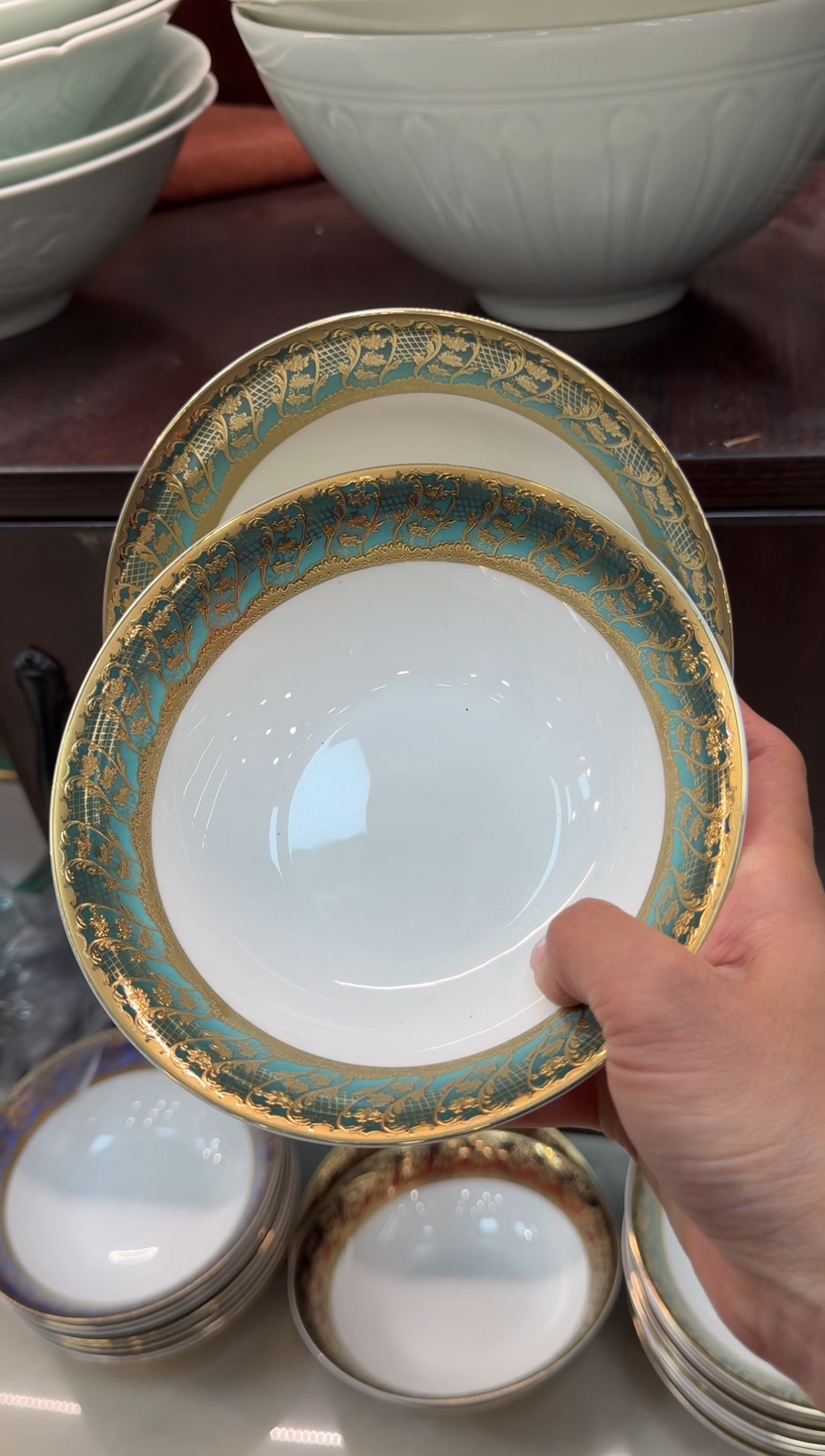 【闪购商品】瓷片6英寸水果碗 福利款 2个