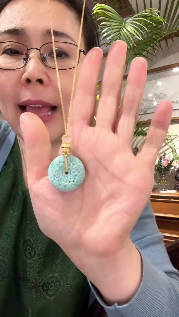 【闪购商品】翡翠颈饰未镶嵌国风