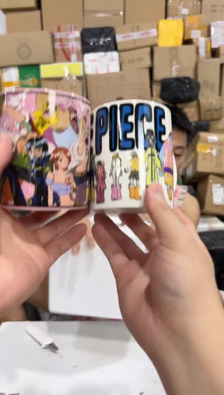 瓷片海贼王25周年对杯