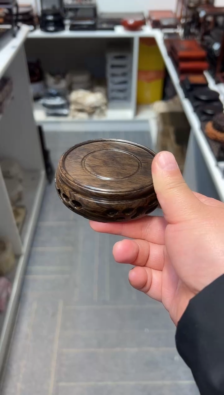 【闪购商品】乌木类端景台工艺品底座002
