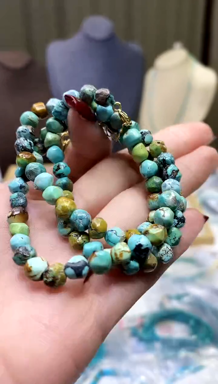 【闪购商品】绿松石项链未镶嵌807