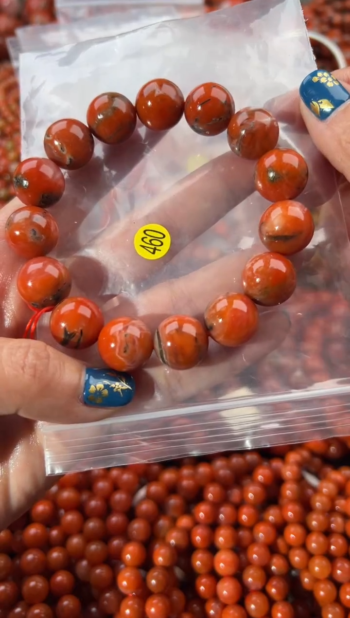 未镶嵌手串南红玛瑙1