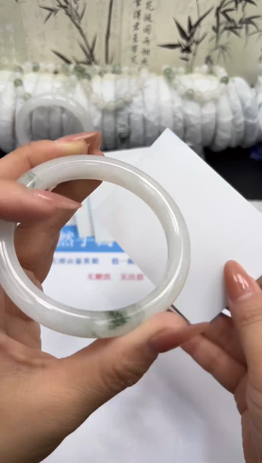 未镶嵌手镯石英质玉A92-59/60/61