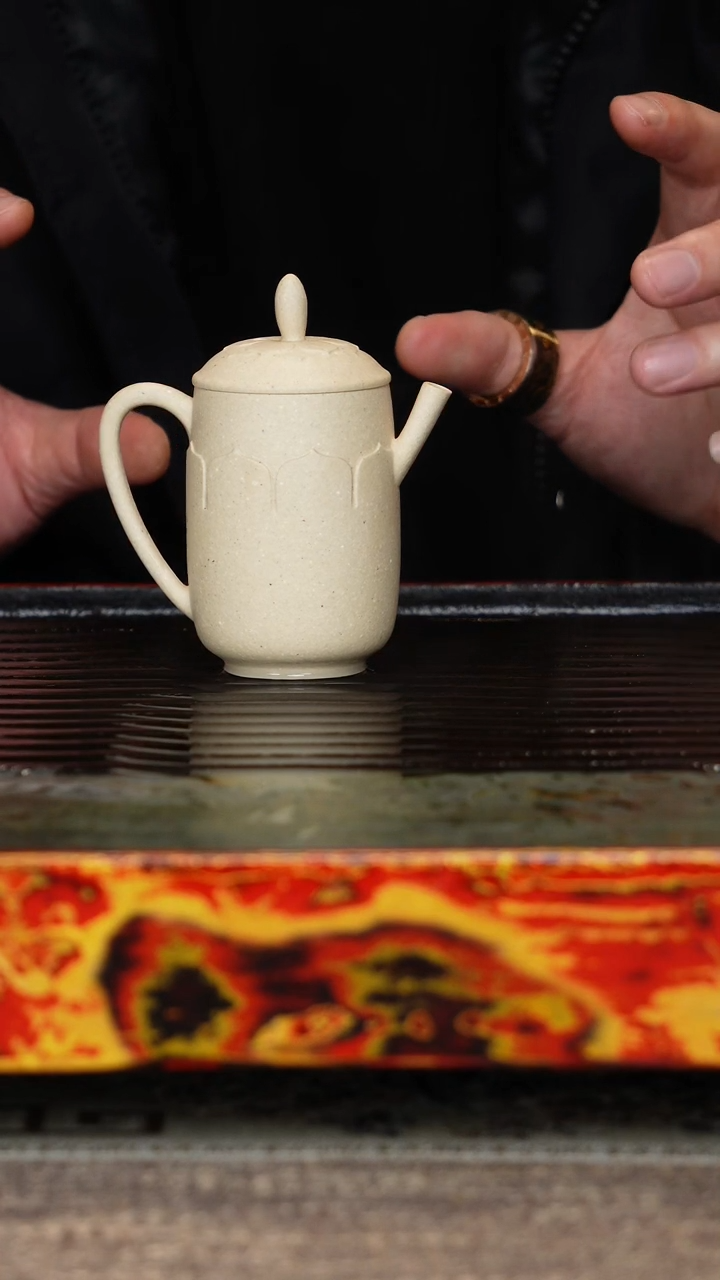 【闪购商品】紫砂茶壶空灵白玉段ldw