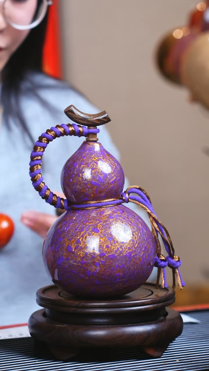 【闪购商品】JM031情人礼臻选大漆酒葫芦
