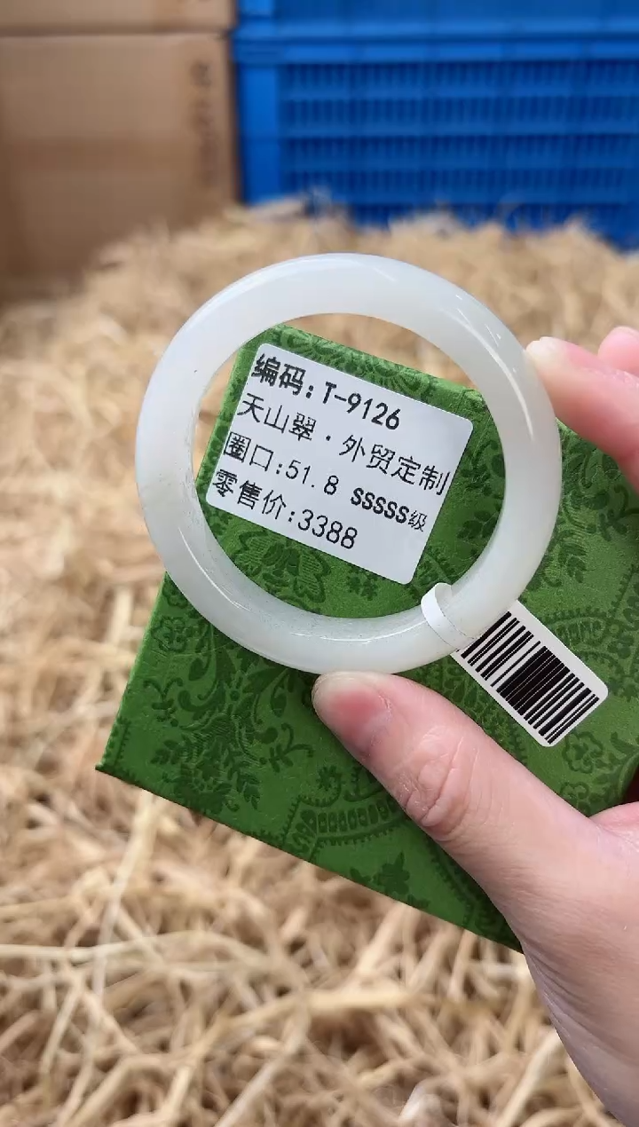 未镶嵌手镯石英质玉T-9126