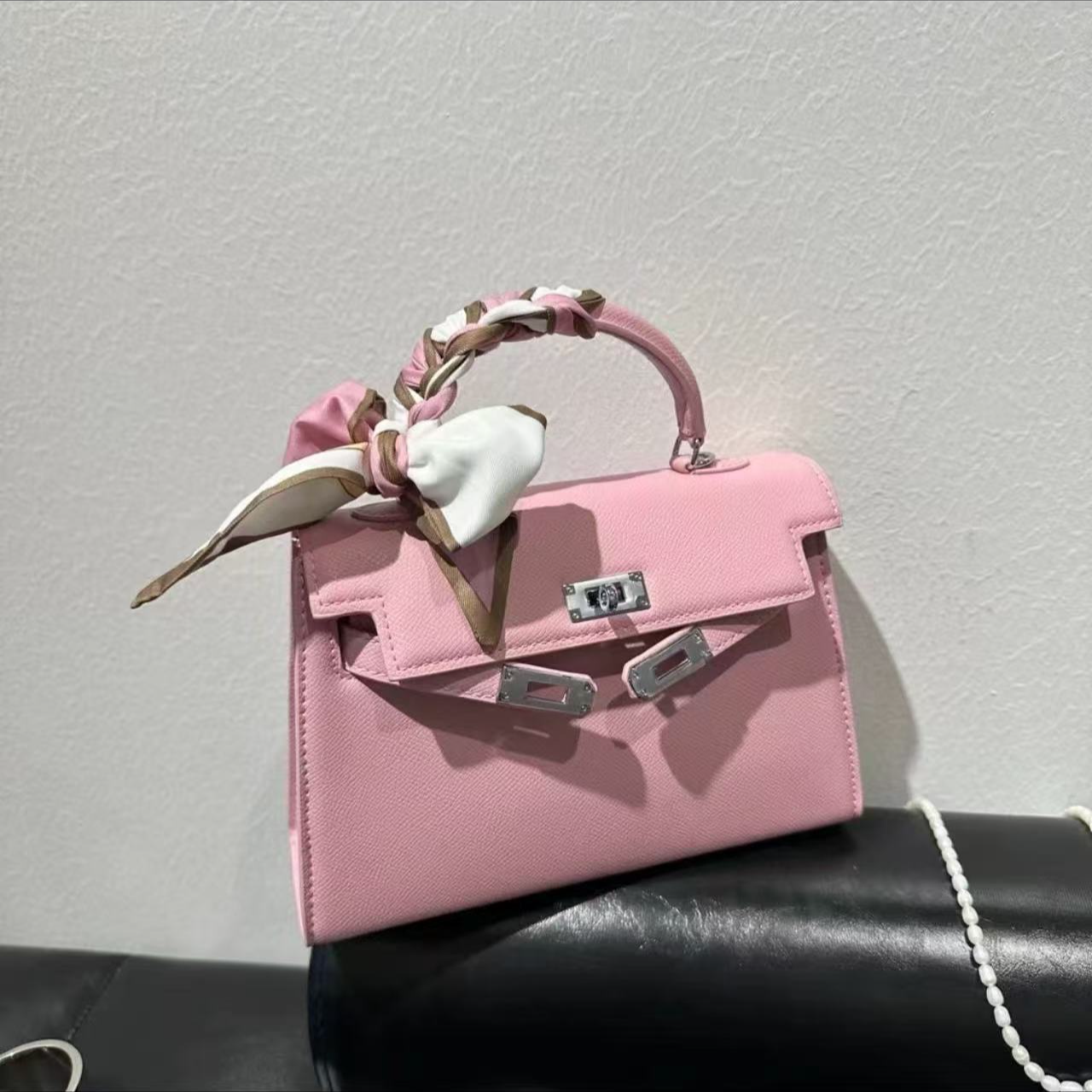 爱马四手提包高版本时尚欧美风甜美单肩包网红大牌手提包