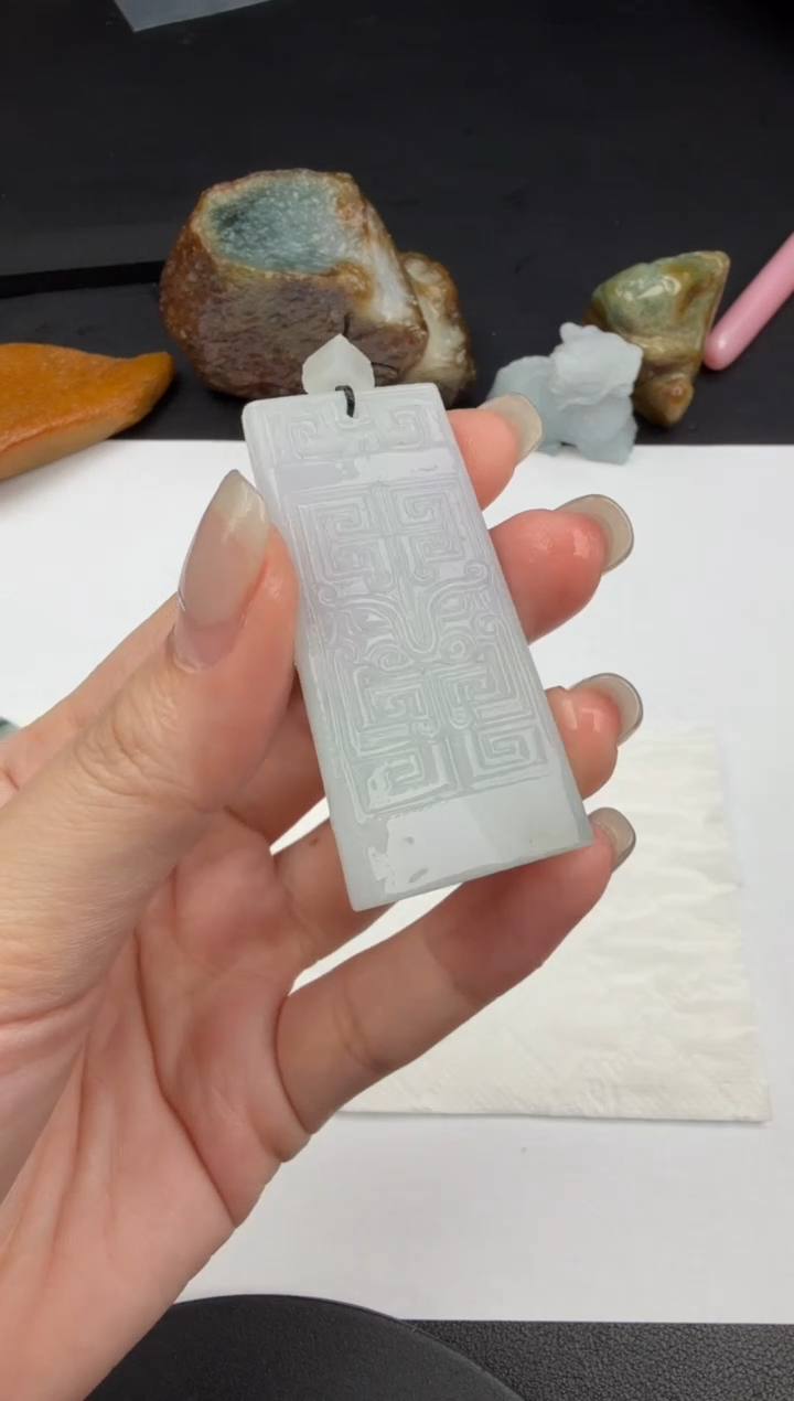 未镶嵌定制翡翠翡翠饰品-62 毛货