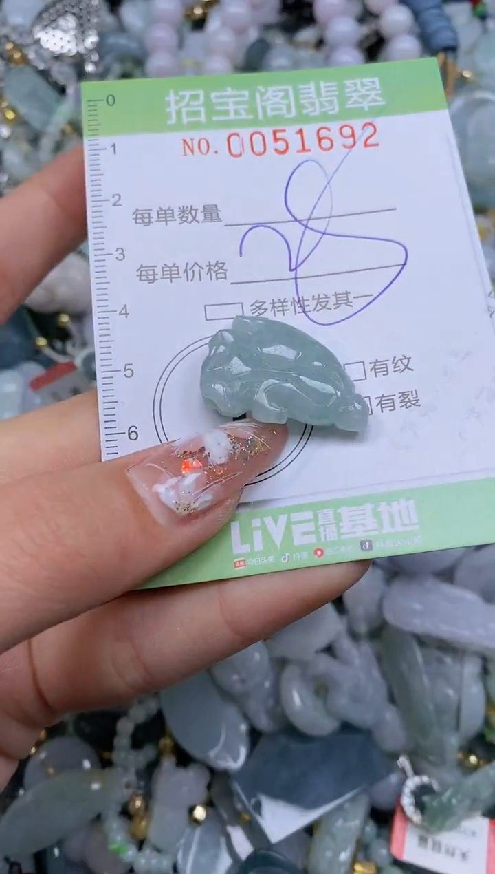 【闪购商品】翡翠颈饰未镶嵌闪购商品0051692