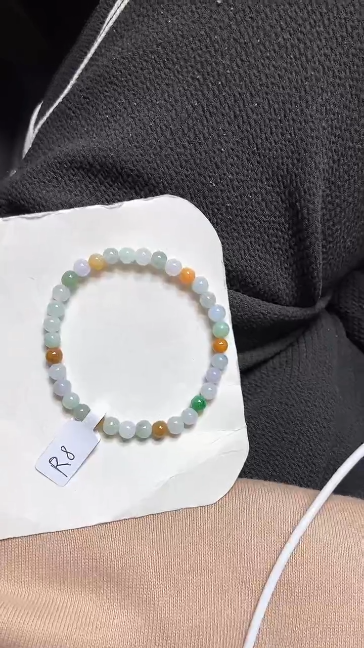 【闪购商品】翡翠手串未镶嵌翡翠珠子R8