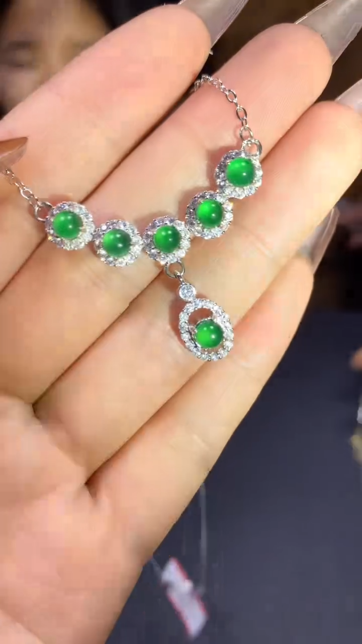 【闪购商品】翡翠项链未镶嵌0162163273/多样性发一