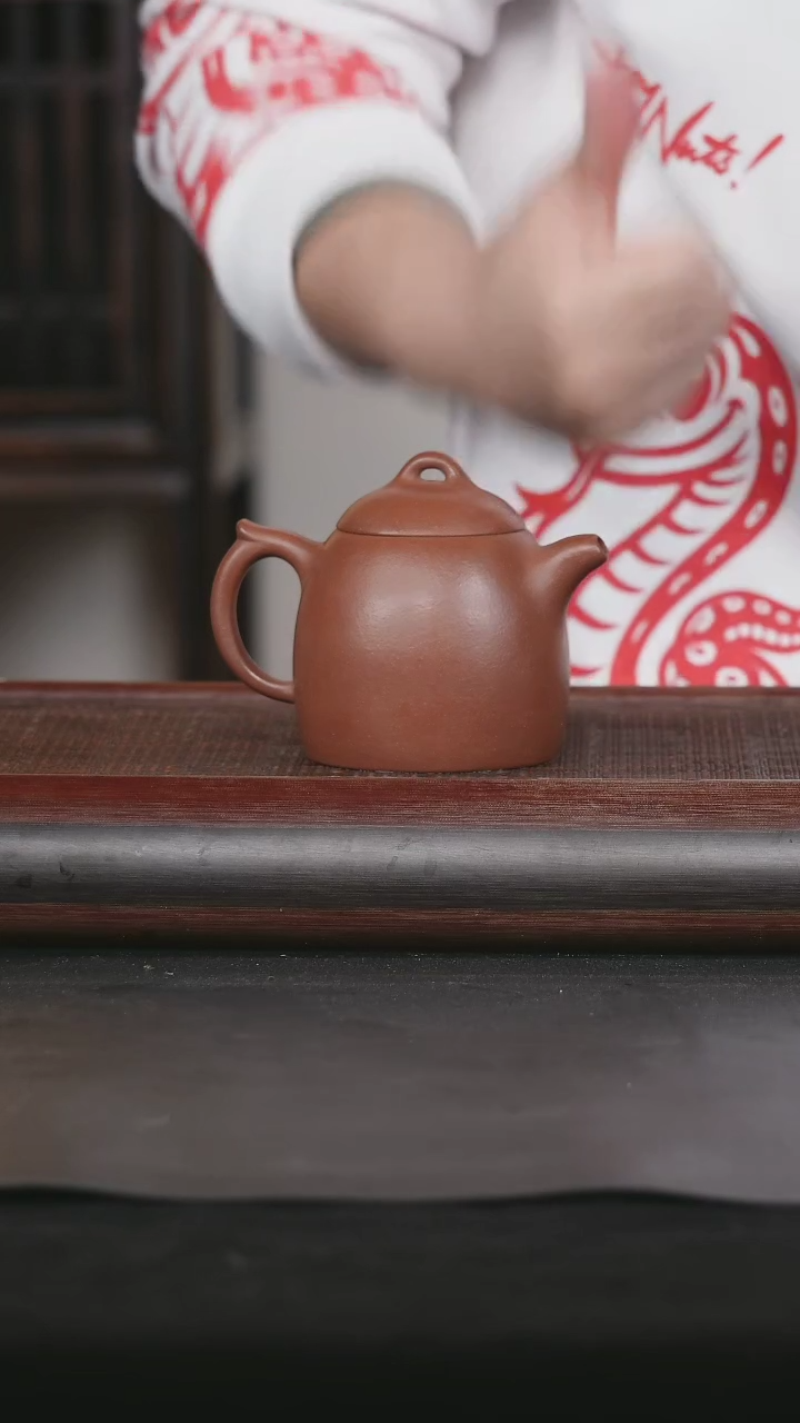 【闪购商品】紫砂茶壶14 原矿紫砂壶 红降坡