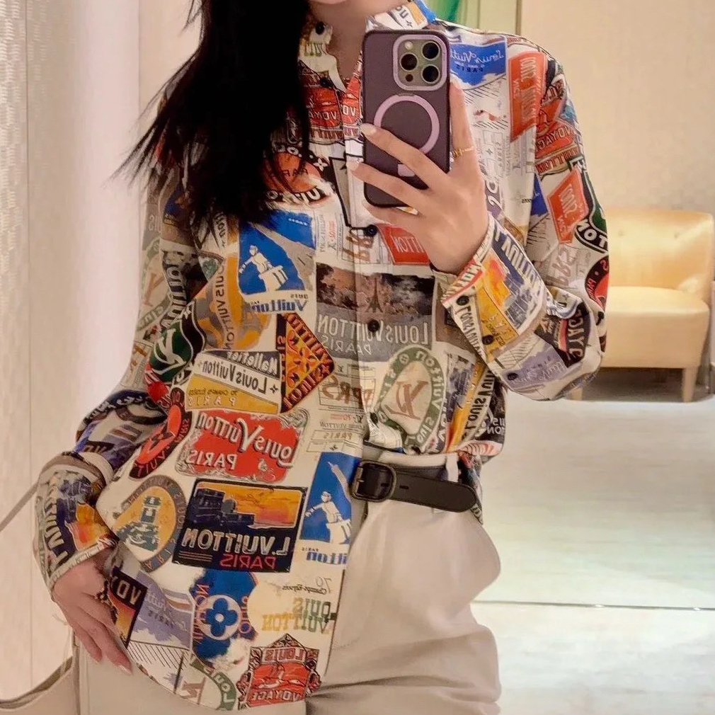 99新 LV 长袖衬衫/36码/Xsp33443