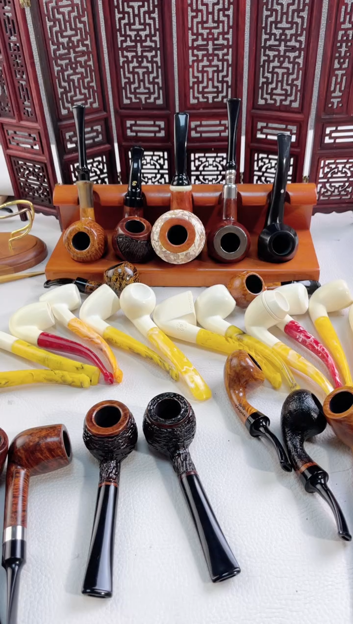 石楠木纯手工意大利石楠木烟斗/10