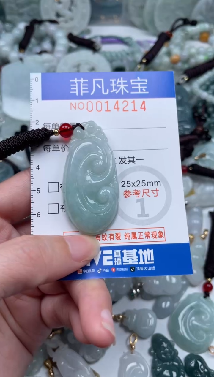 颈饰未镶嵌翡翠14214