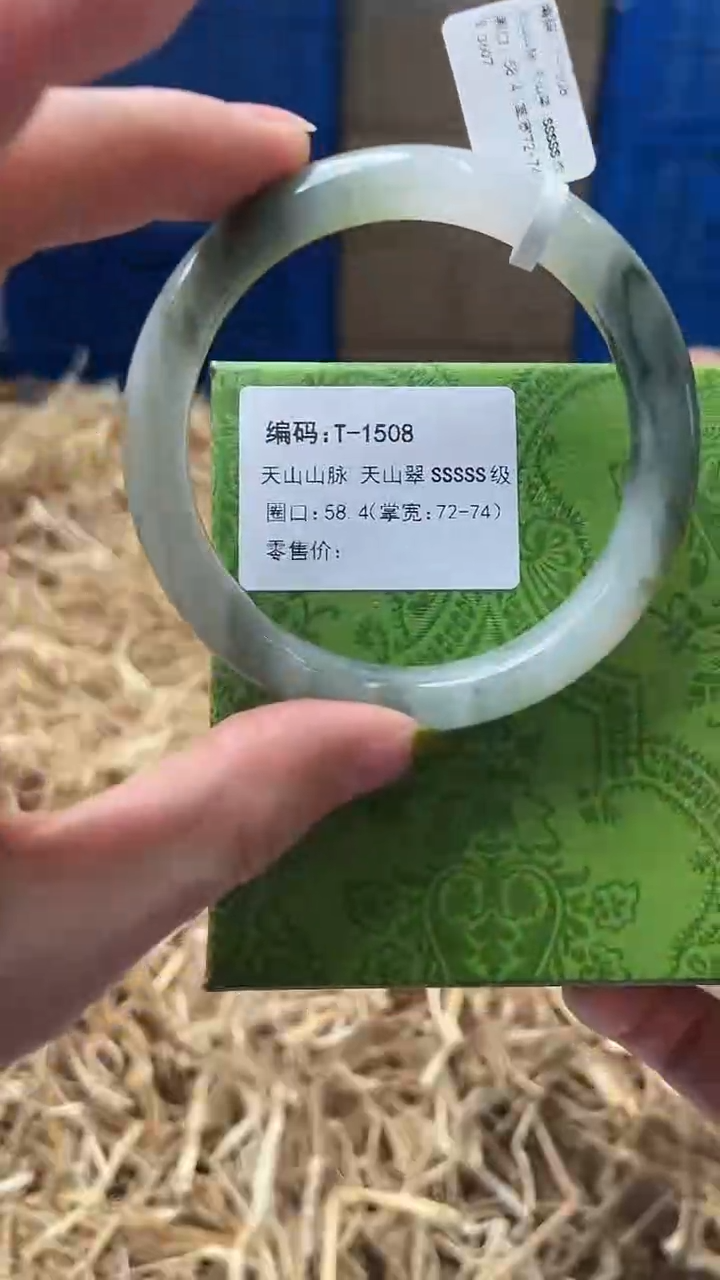 未镶嵌手镯石英质玉T1508