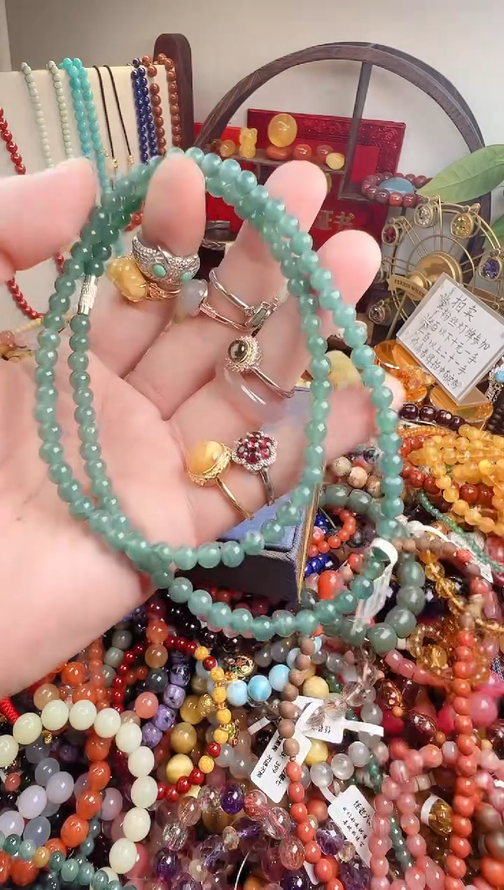 未镶嵌手链翡翠A*A一物一件）0000098