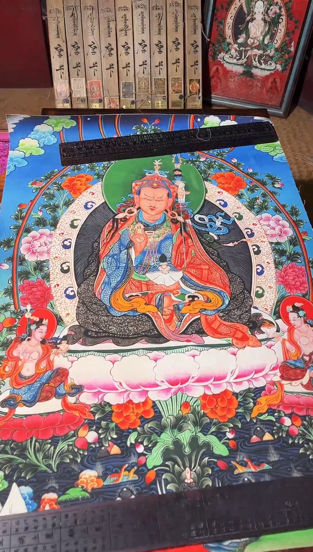 卷轴画东东唐卡tk16