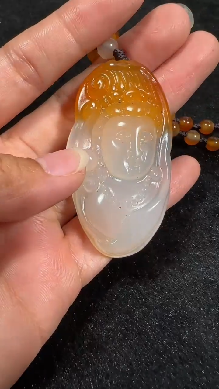 【闪购商品】玛瑙/玉髓吊坠(赠链)未镶嵌拍一发一